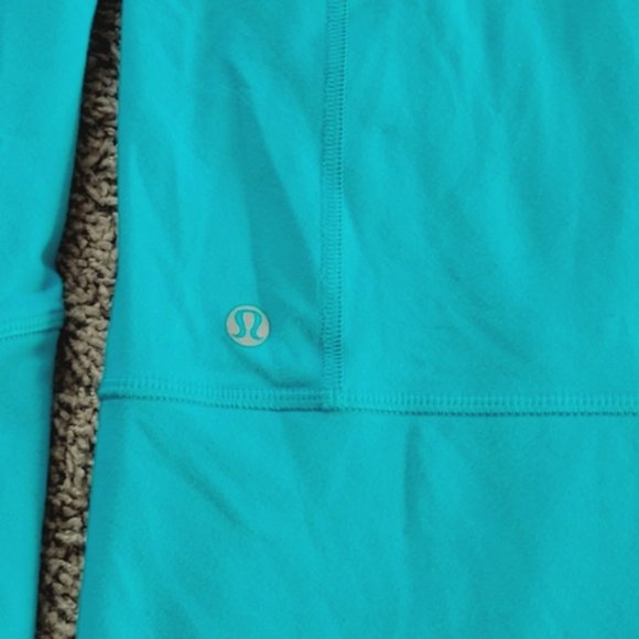Lululemon Full Zip teal Jacket Size 2 - Picture 4 of 10